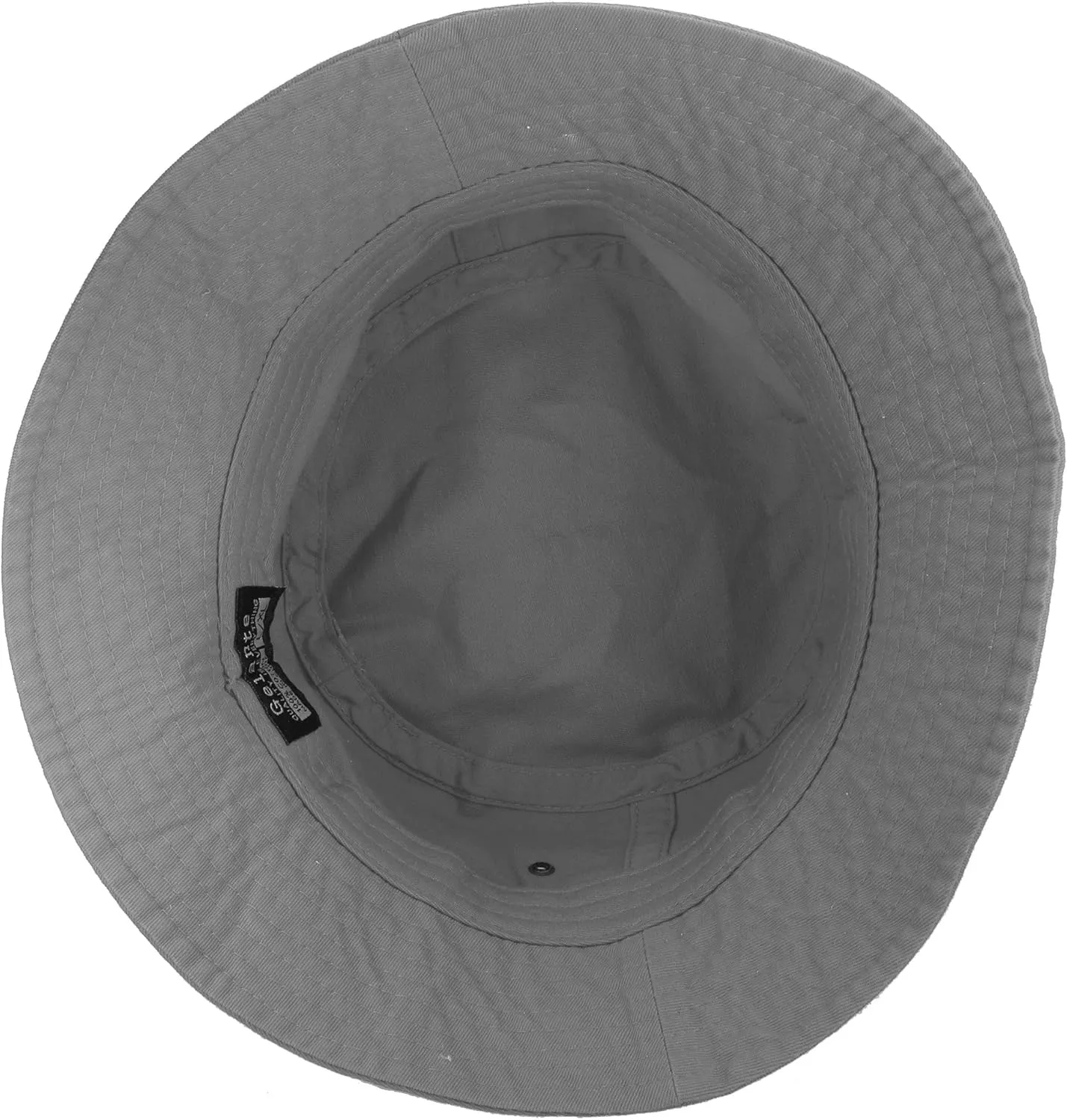 Gelante Solid Color 100% Cotton Bucket Hat for Women and Men Packable Travel Summer Beach Hat