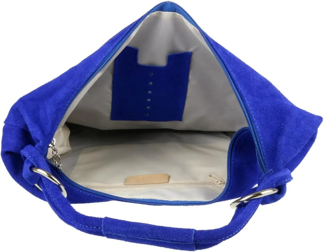 Girly HandBags Womens Hobo Italian Suede Genuine Leather Shoulder Bag