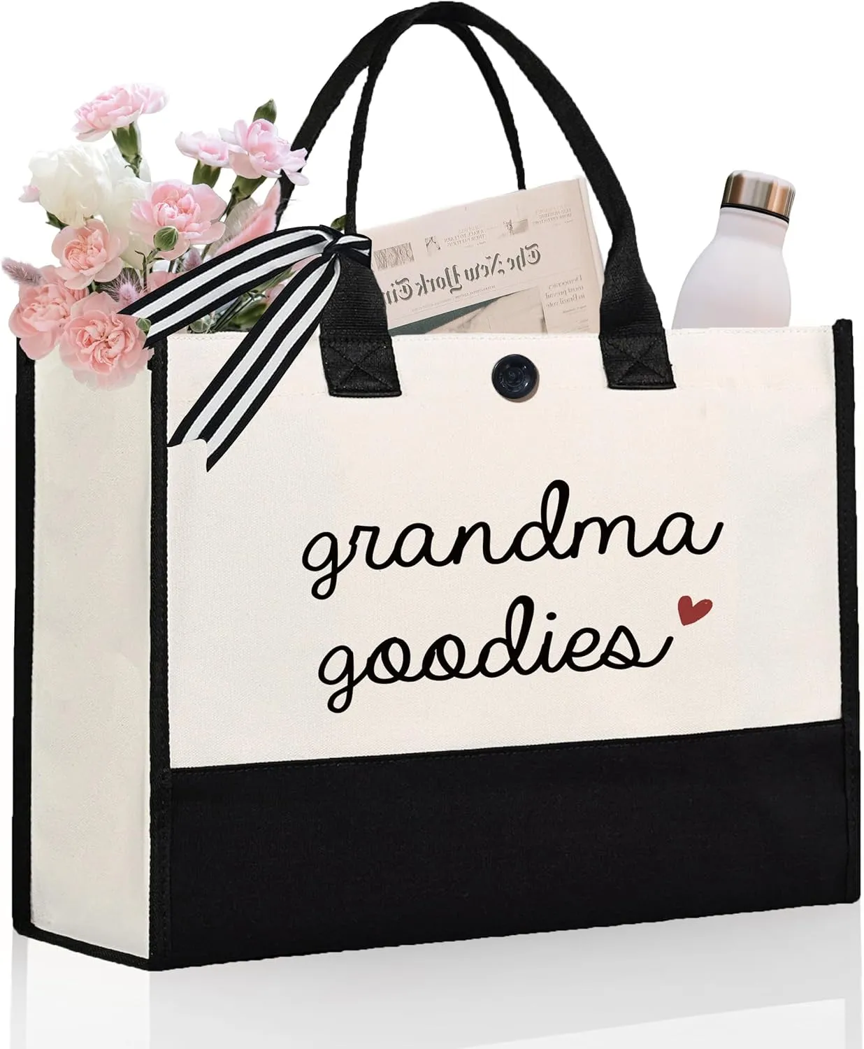 Grandma Gifts - Tote Bag- Mothers Day/Birthday Gifts for Grandma, 17” x 6.7” x 12.5”