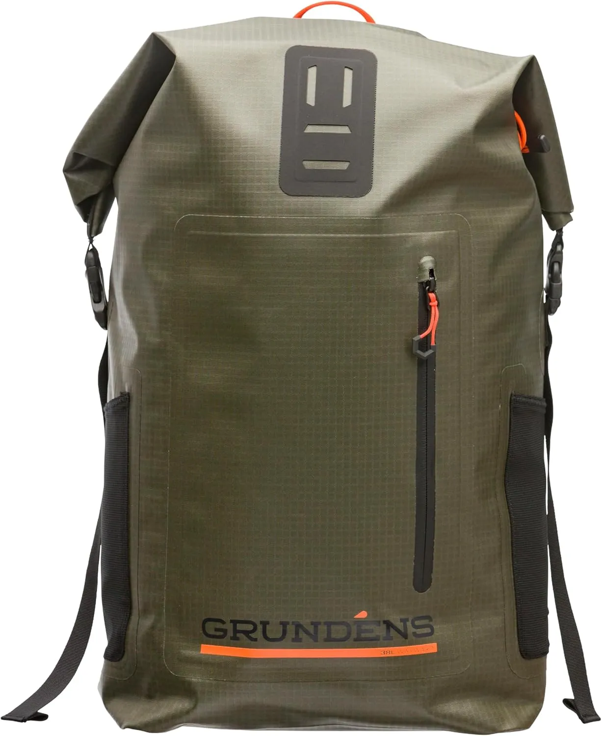 Grundéns Wayward Roll Top Backpack | Waterproof, 38L, Deep Depths