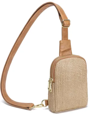 Haytijoe Crossbody Bum Bag Plus Size Fanny Pack for Women Travel Fashion Nylon Waist Pack Belt Bag