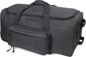 Heavy-Duty X-Large Military Tactical Wheeled Rolling Duffel Trolley Bag For Deployment Traveling Camping Sporting