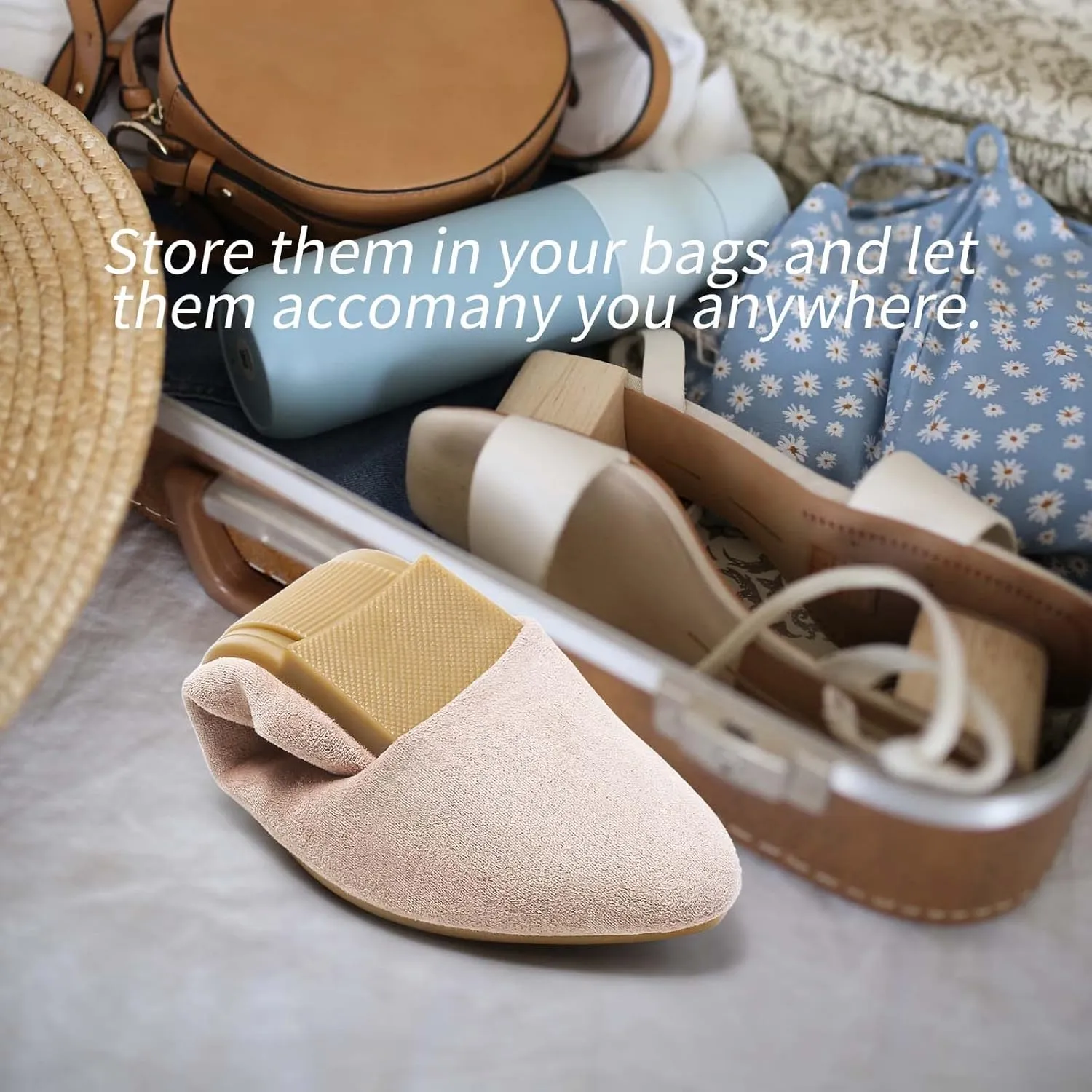 HEAWISH Women’s Black Flats Shoes Comfortable Suede Pointed Toe Slip On Casual Ballet Flats Dress Shoes Nude Flats