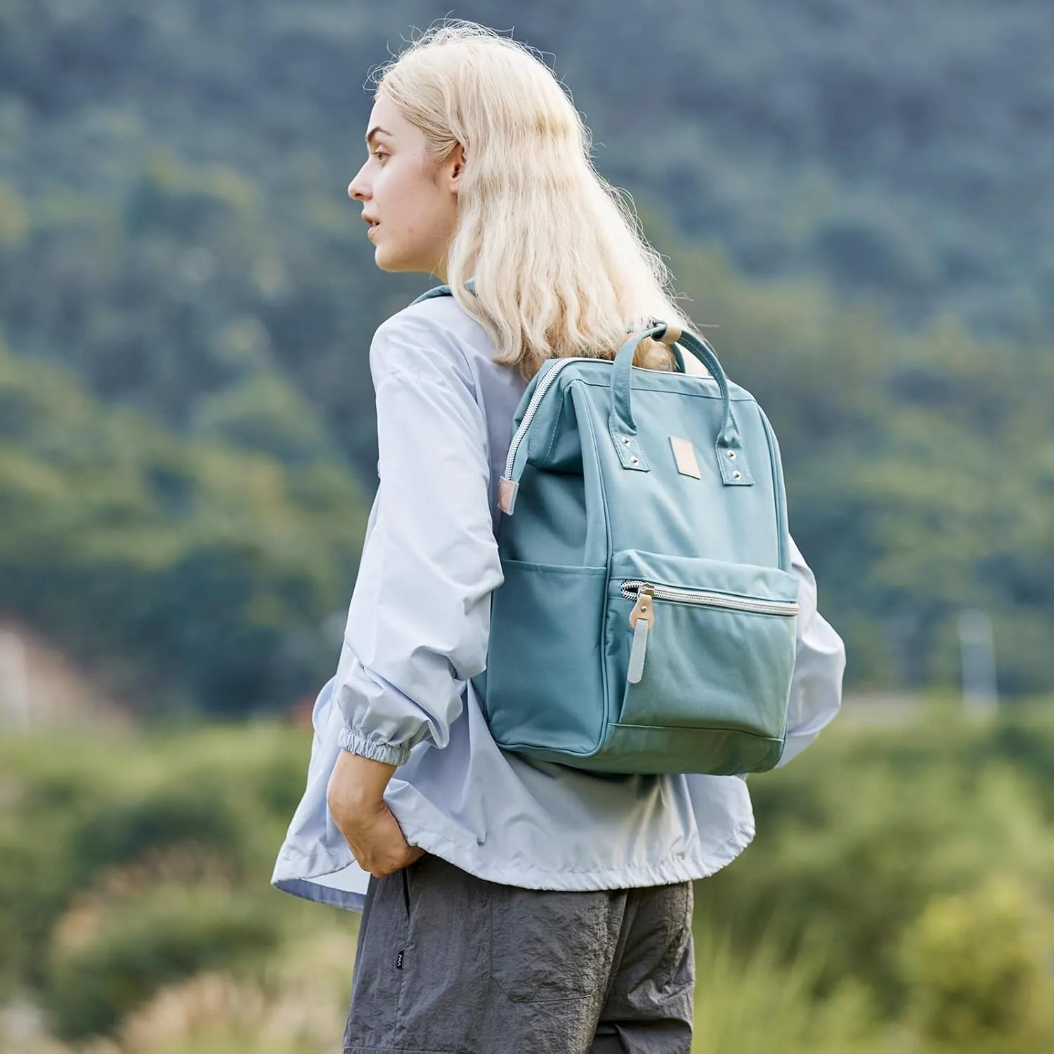 Himawari Laptop Backpack for Women & Men - Travel Backpack With USB Charging Port, Water Resistant, College & School Bag