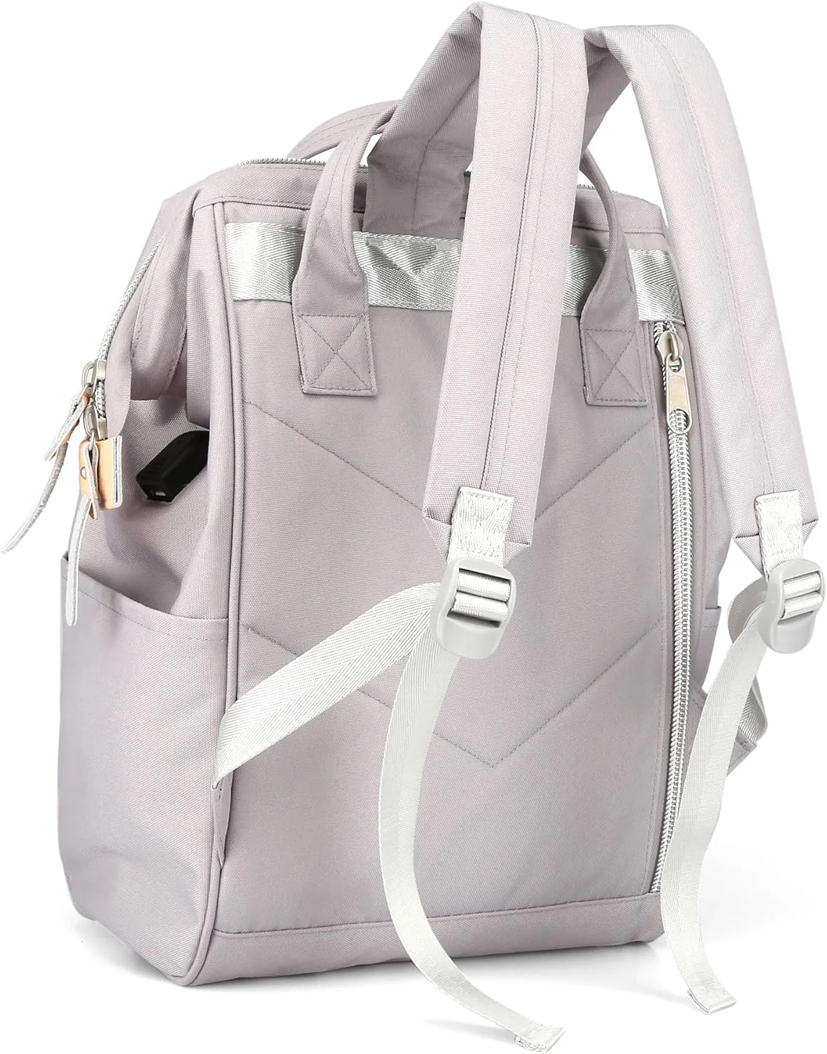 himawari Laptop Backpack for Women&Men Travel Backpack With USB Charging Port Large Business Bag Water Resistant College Bag Computer Bag Doctor Bag(1881-HZ）