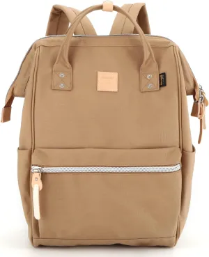 Himawari Large Travel Backpack with Laptop Compartment 17 Inch Roomy Doctor Bag College backpack for Women&Men-Not include USB Port (1882 Camel)