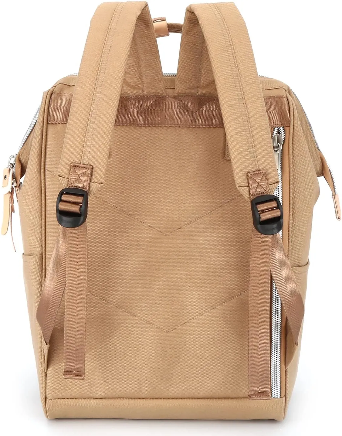 Himawari Large Travel Backpack with Laptop Compartment 17 Inch Roomy Doctor Bag College backpack for Women&Men-Not include USB Port (1882 Camel)