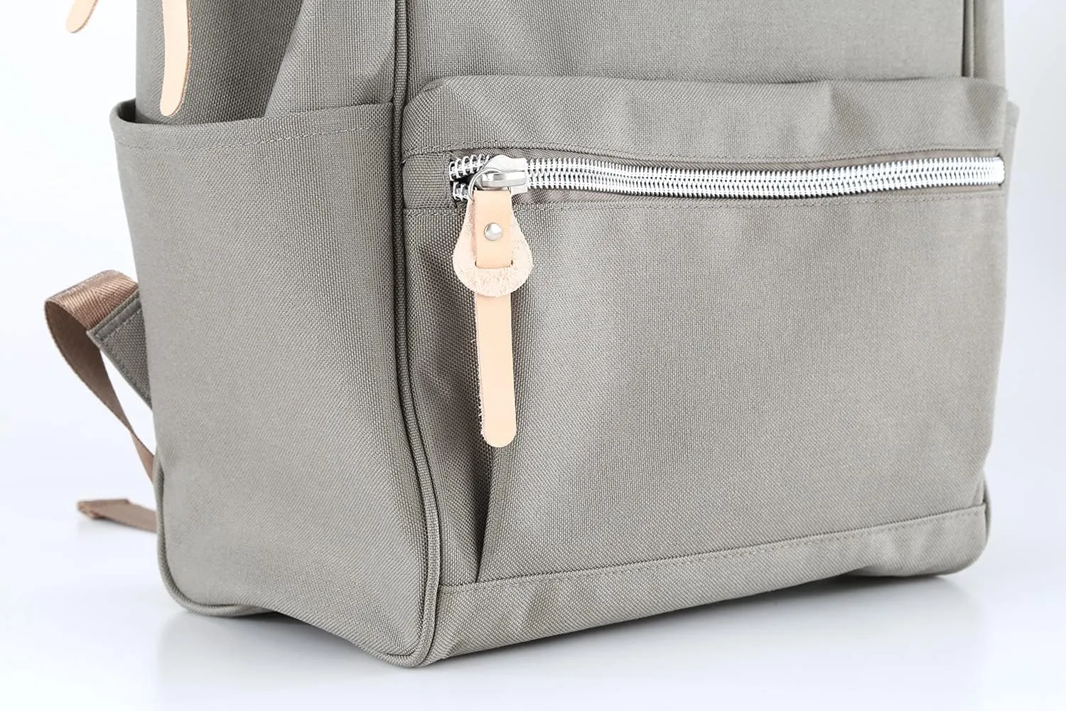 himawari Large Travel Backpack with Laptop Compartment 17 Inch Roomy Doctor Bag College backpack for Women&Men-Not include USB Port（1882-Grey）
