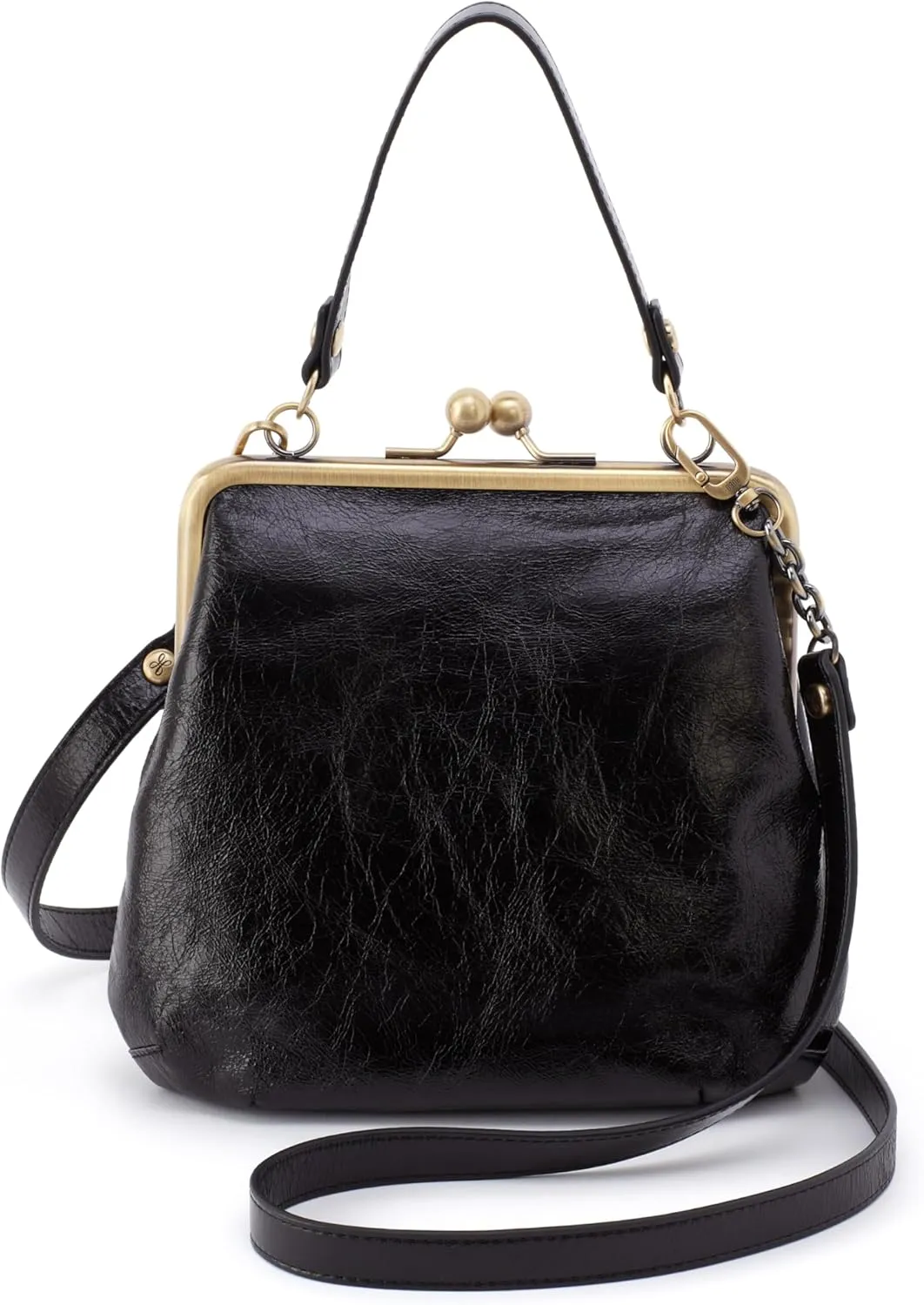 HOBO Alba Leather Crossbody Bag for Women with Vintage Design