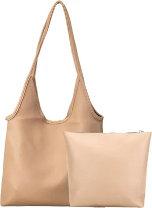 Hobo Bags Purses for Women Ultra Soft Foldable Slouchy Shoulder Bags Top Handle Handbags Bucket Bag, with Coin Purse