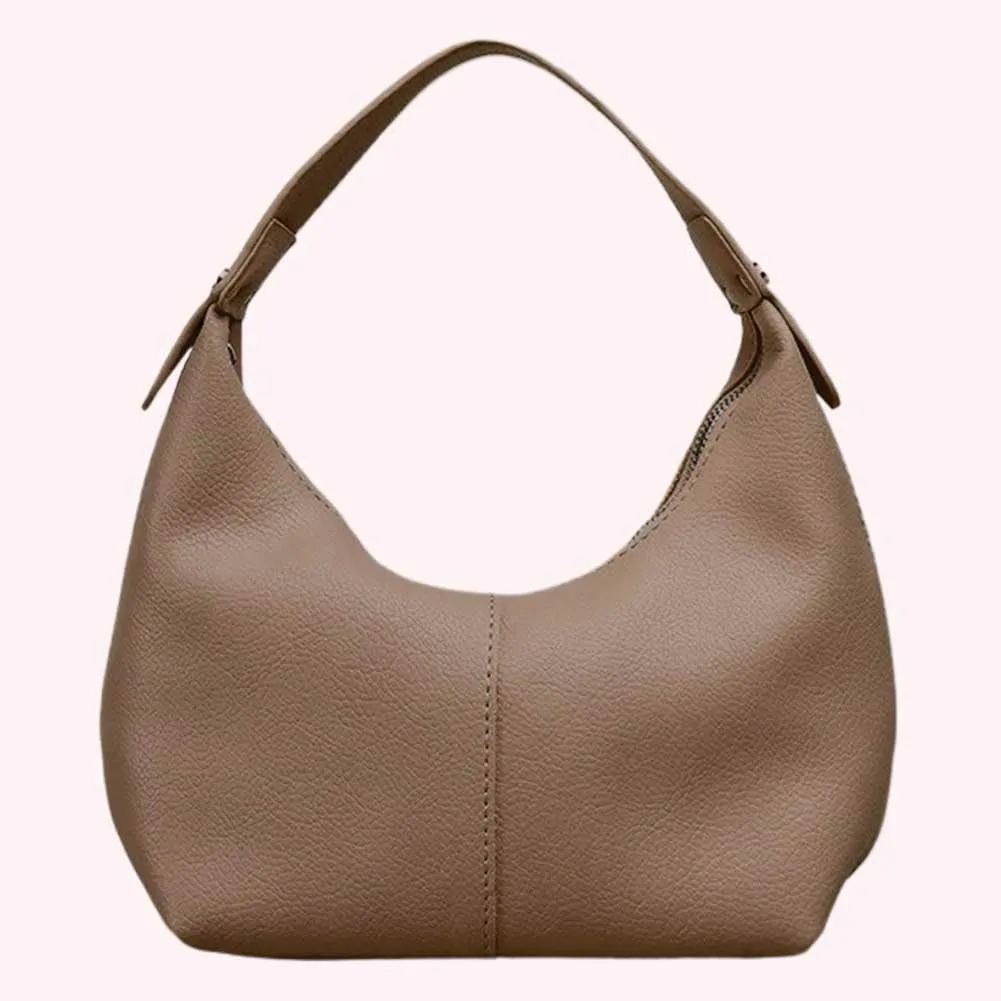 Hobo Handbags for Women Retro Vegan PU Leather Clutch Purse Tote Shoulder Bags Crescent Bag Cute Crossbody Bags