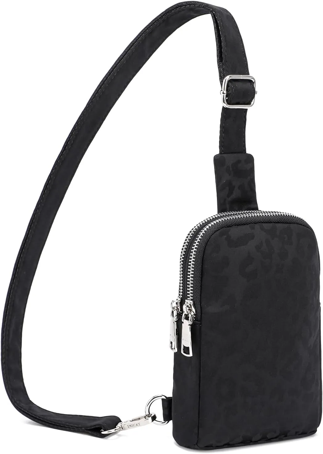 INICAT Nylon Small Crossbody Bags for Women 1L Sling Bag for Men Shoulder Bag Fanny Pack Travel Essentials