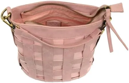 Joy Susan Women's Fashion Purse Briana Cage Bucket Bag Purse