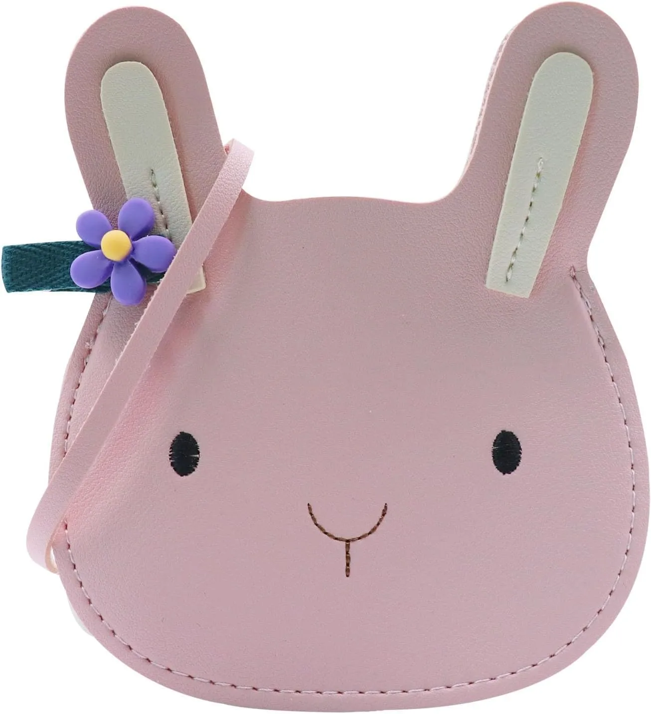 JUMISEE Kids Cute Bunny Crossbody Bag Purses for Girls Toddlers Small Shoulder Bag Wallet Easter Gift