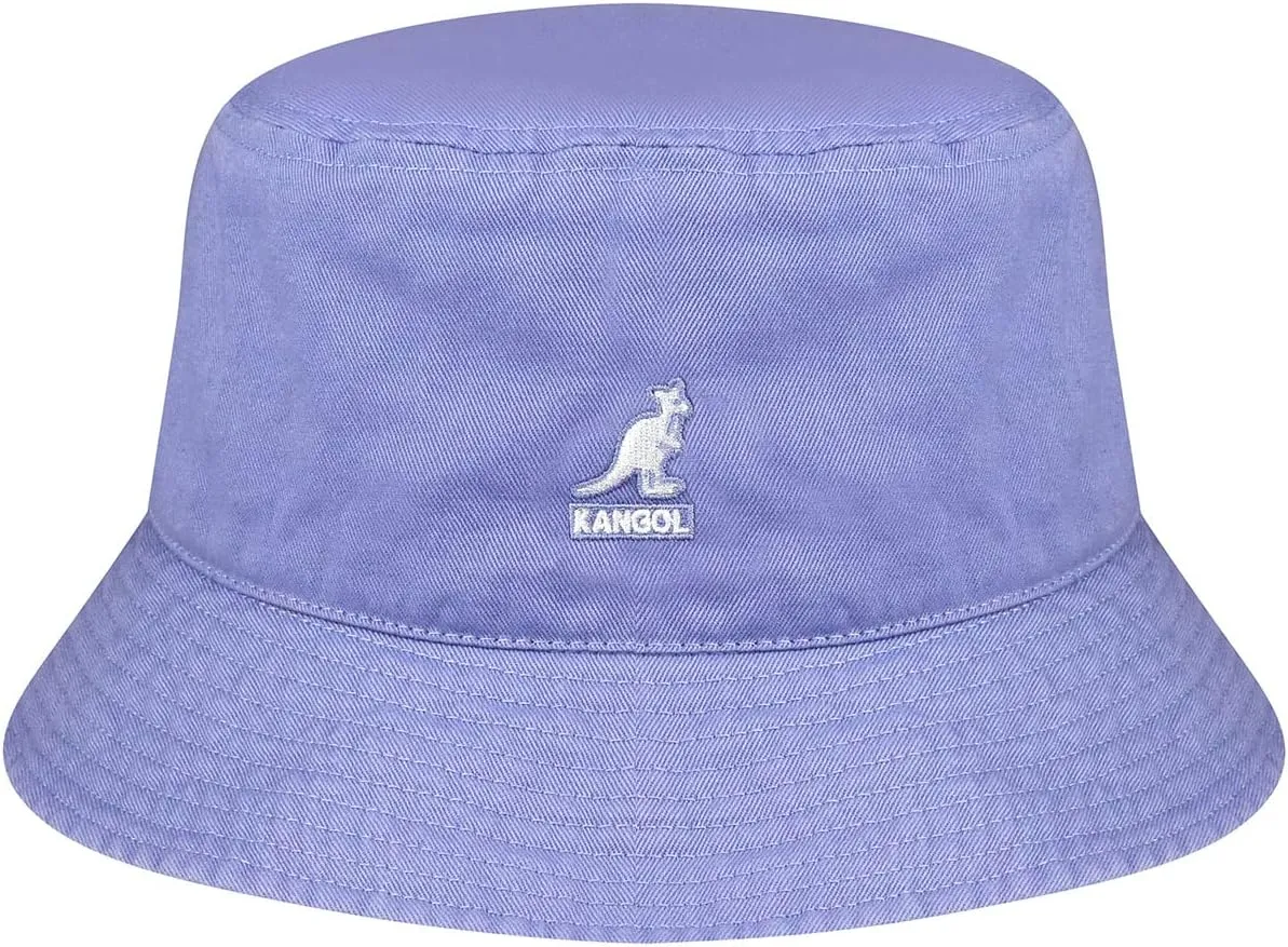 Kangol Washed Bucket Hat - Marine Teal/XL