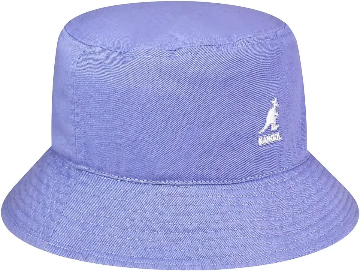 Kangol Washed Bucket Hat - Marine Teal/XL