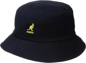 Kangol Washed Bucket Hat - Marine Teal/XL