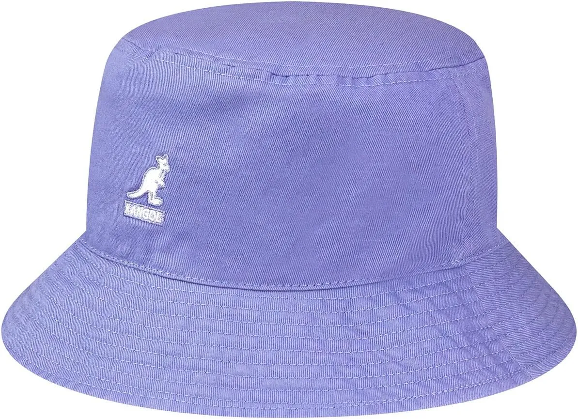 Kangol Washed Bucket Hat - Marine Teal/XL