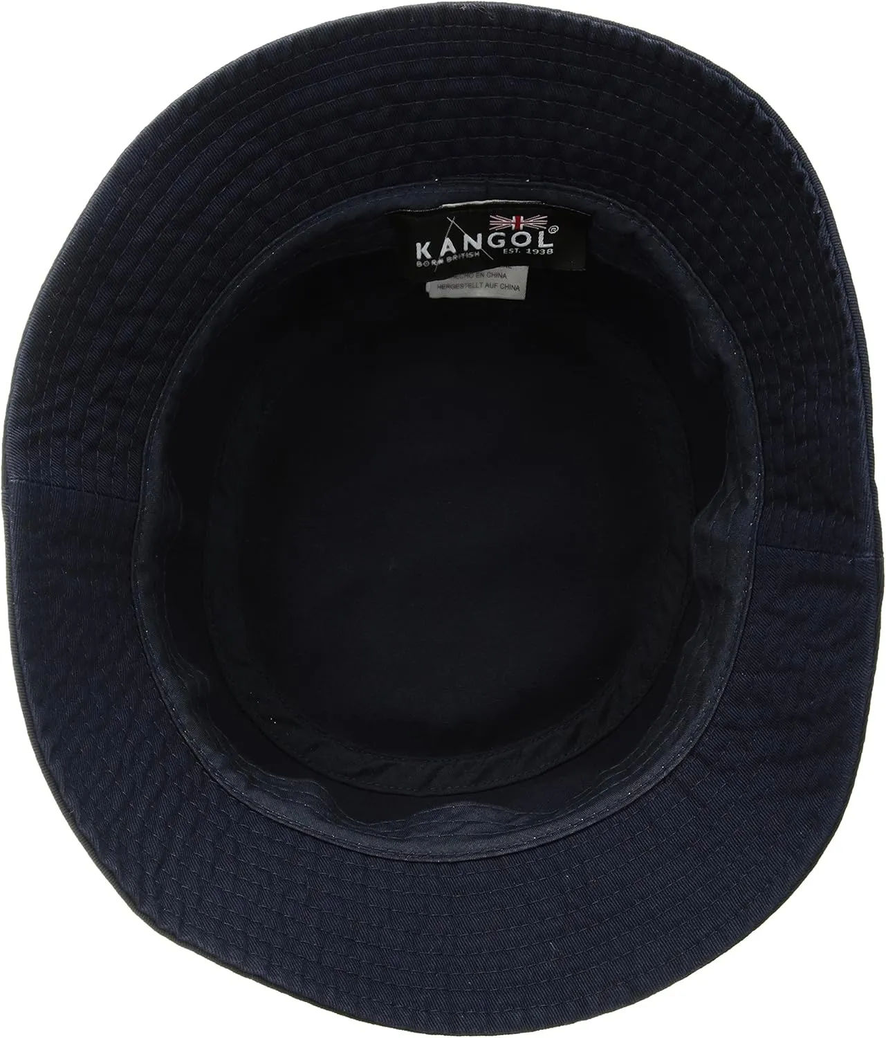 Kangol Washed Bucket Hat - Marine Teal/XL