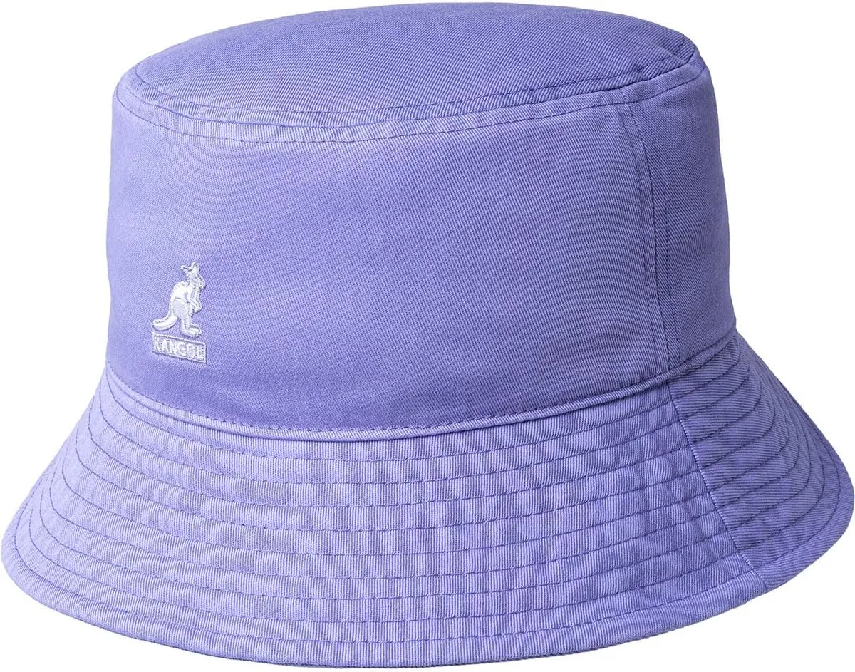 Kangol Washed Bucket Hat - Marine Teal/XL