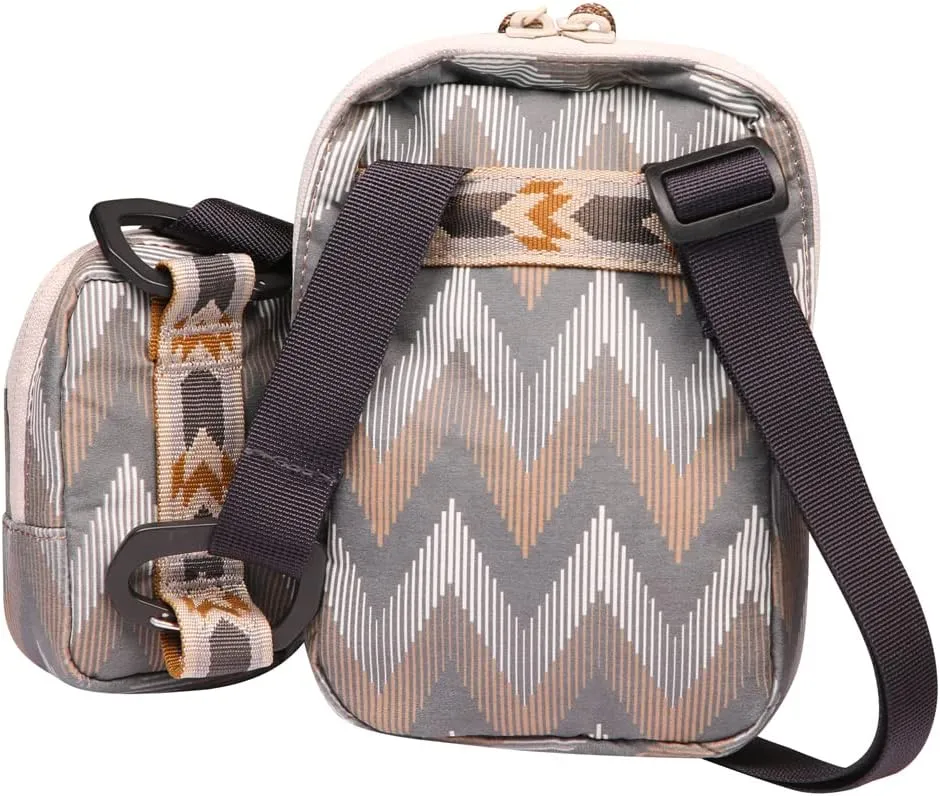 KAVU Yorktown 2 N 1 Crossbody Pack Modular Lightweight Bag