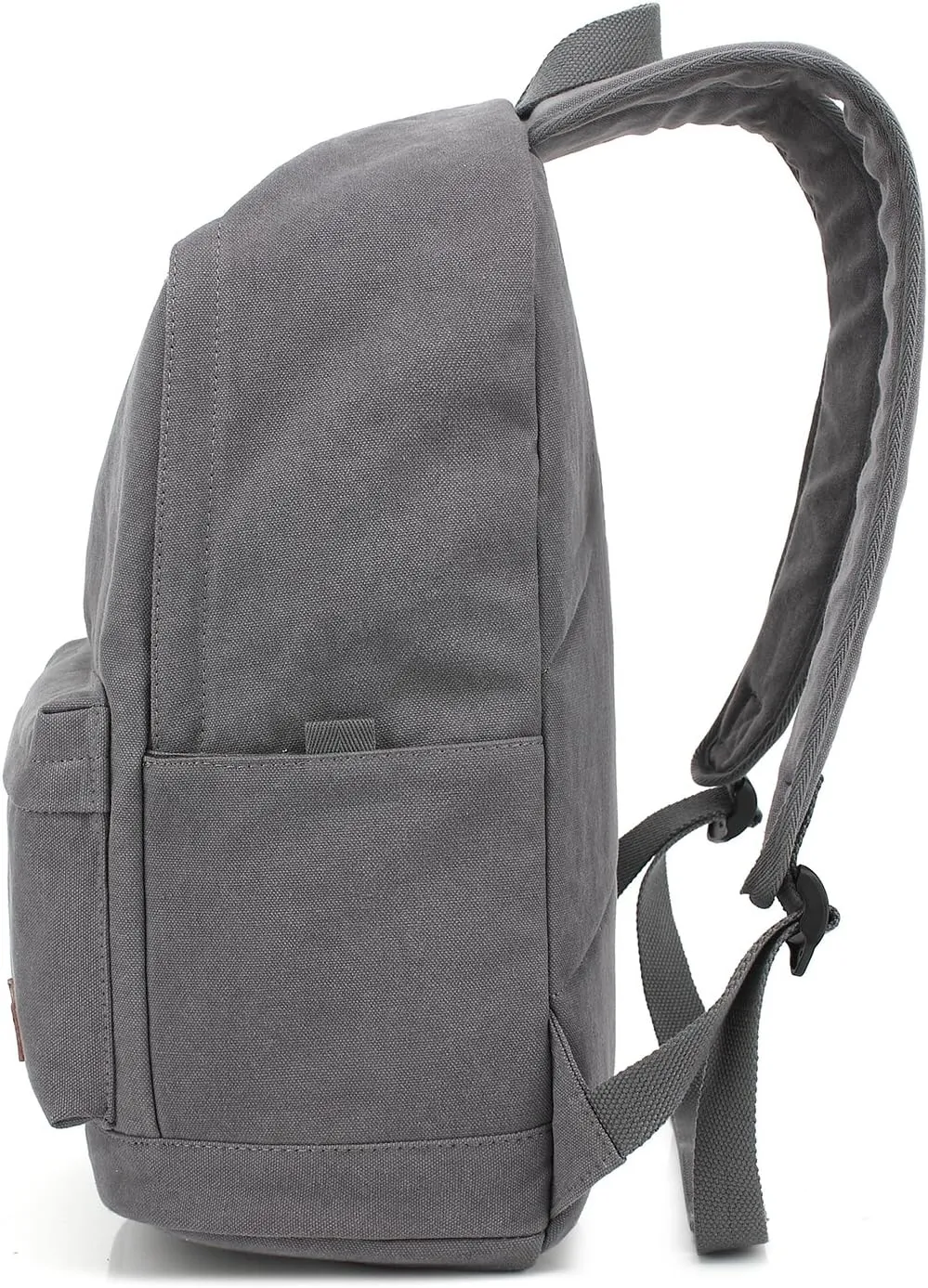 kayond Casual Style Lightweight canvas Laptop Bag/Durable Travel backpacks/Rucksack for Men&Women/Fashion Backpack Fits 15 inch Notebook (Gray)