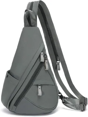 KL928 Nylon Sling Bag - Small Crossbody Backpack Shoulder Casual Daypack Multipurpose Rucksack for Men Women