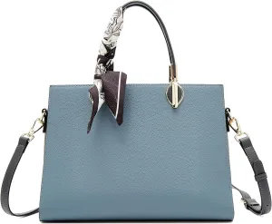 LAORENTOU Women Crossbody Handbags Cow Leather Satchel Handbags for Women Top-handle Shoulder Tote Purses