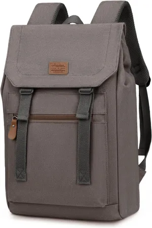 Laptop Backpack Women,Work Backpack Woman Canvas,Commuter Black,Bookbag Fits 17 inch Lapop.