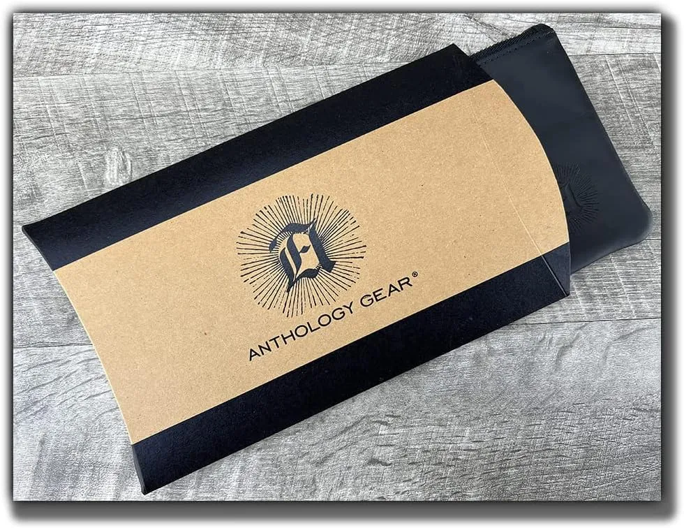 Leather Pouch with Zipper