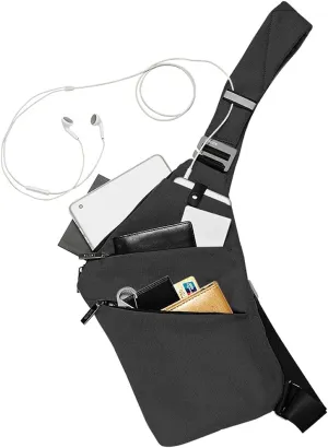 Lightweight Sling Bag, Anti Theft Crossbody Bags for Women Men Casual Shoulder Crossbody Sport Travel Hiking Bag