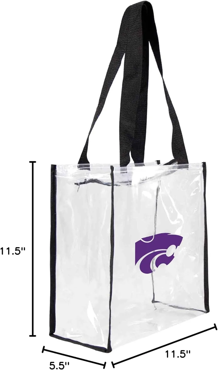 Little Earth NCAA Clear Square Stadium Tote