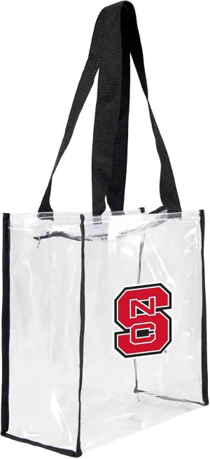 Little Earth NCAA Clear Square Stadium Tote