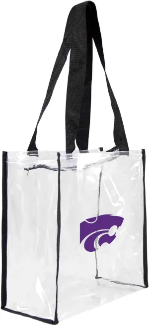 Little Earth NCAA Clear Square Stadium Tote