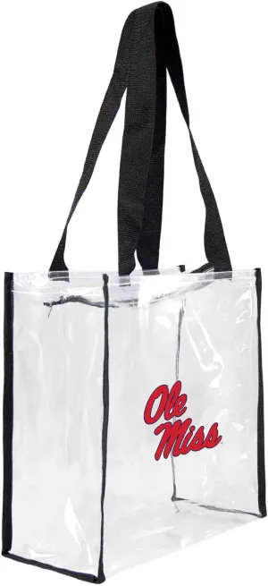Little Earth NCAA Clear Square Stadium Tote