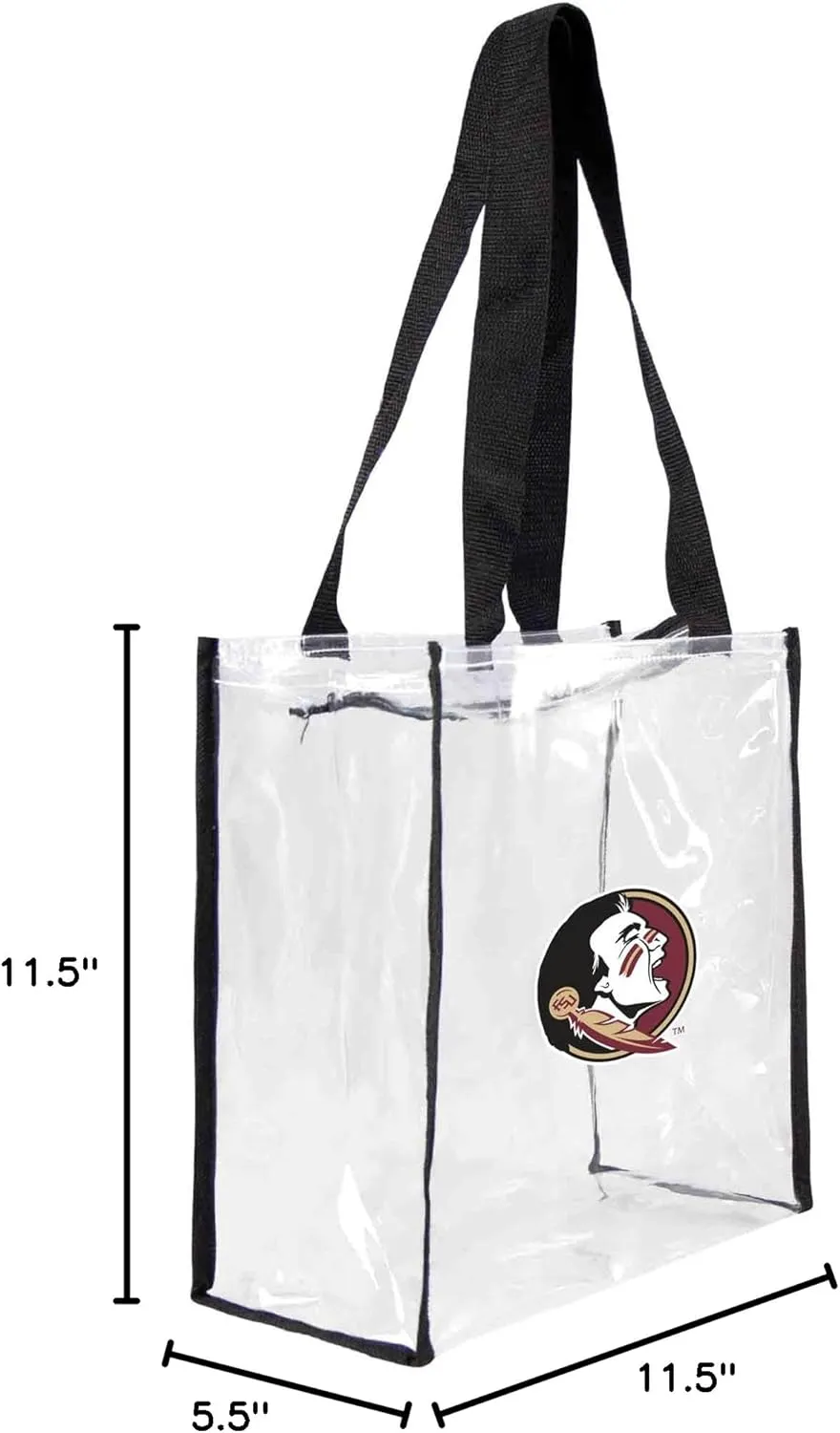Little Earth NCAA Clear Square Stadium Tote