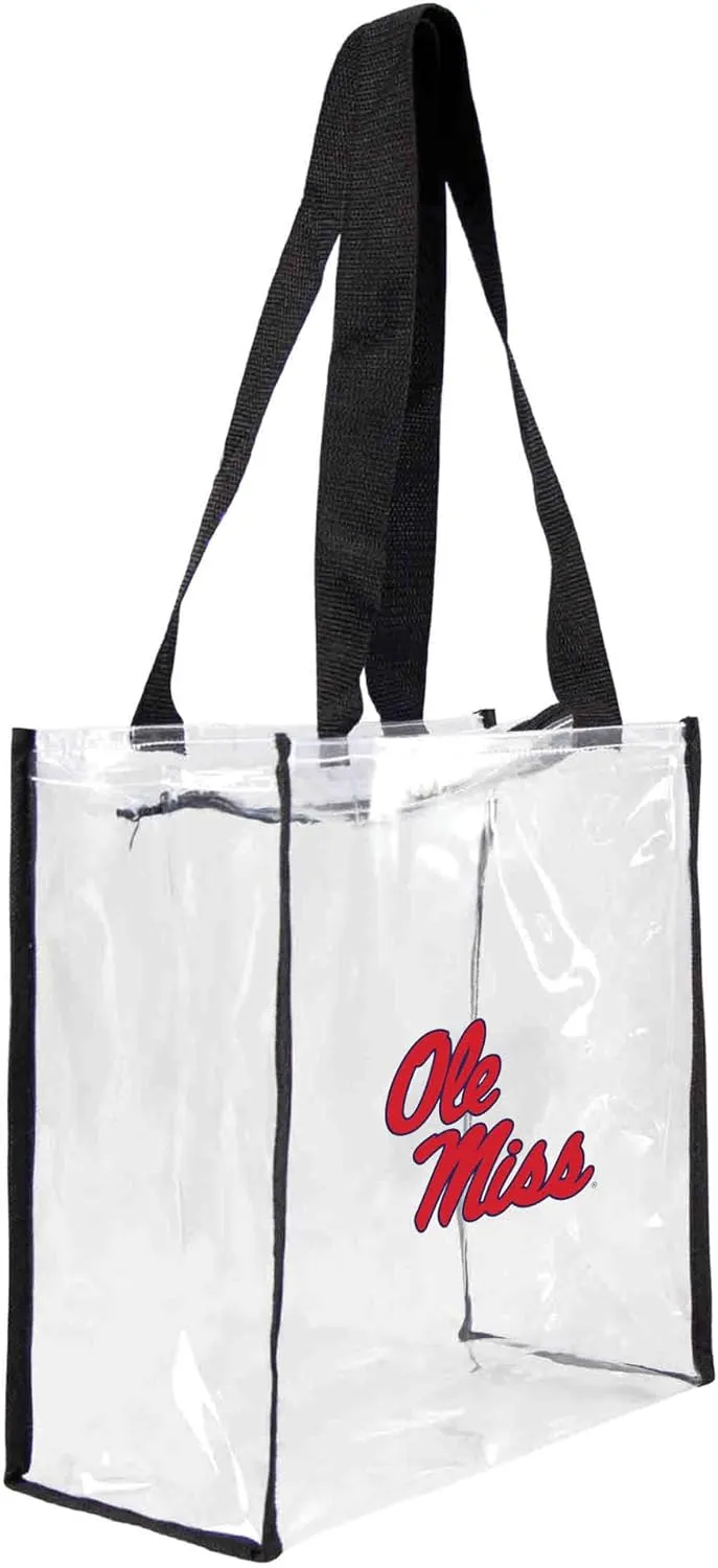 Little Earth NCAA Clear Square Stadium Tote