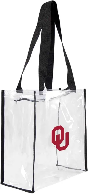 Little Earth NCAA Clear Square Stadium Tote