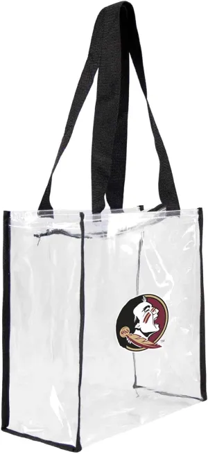 Little Earth NCAA Clear Square Stadium Tote