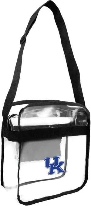 Littlearth Kentucky Wildcats NCAA Clear Carryall Crossbody Bag