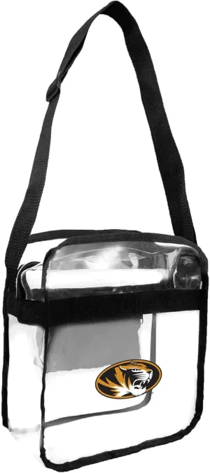 Littlearth Missouri Tigers NCAA Clear Carryall Crossbody Bag