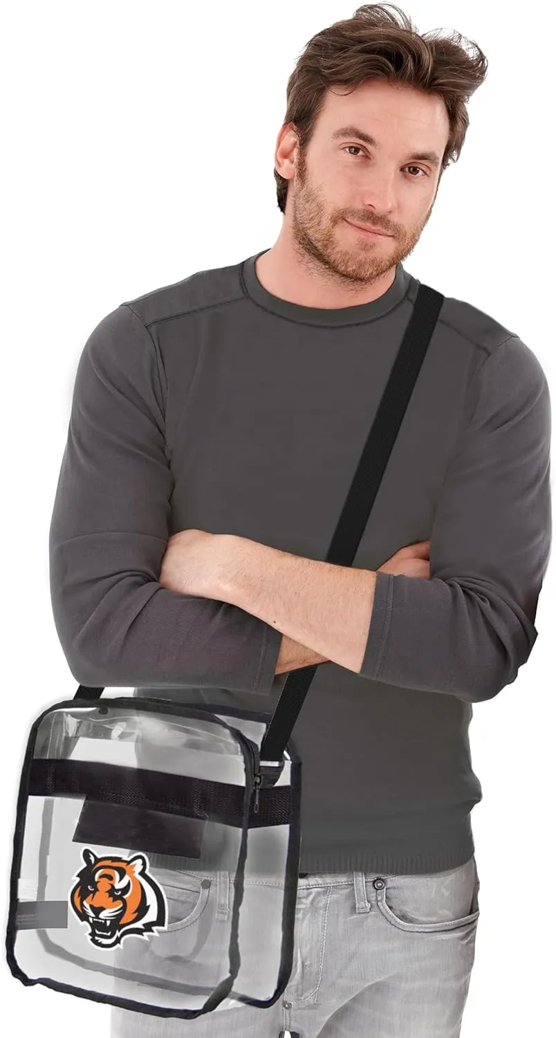 Littlearth NFL Clear Carryall Crossbody Bag