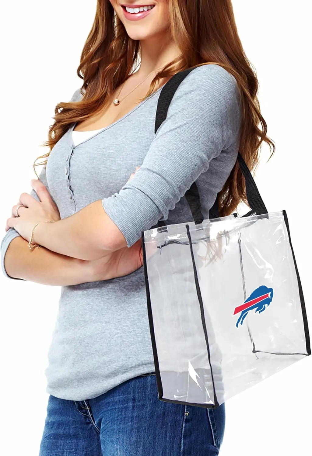 Littlearth NFL Clear Square Stadium Tote