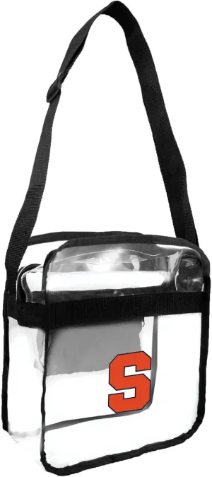 Littlearth Syracuse Orange NCAA Clear Carryall Crossbody Bag