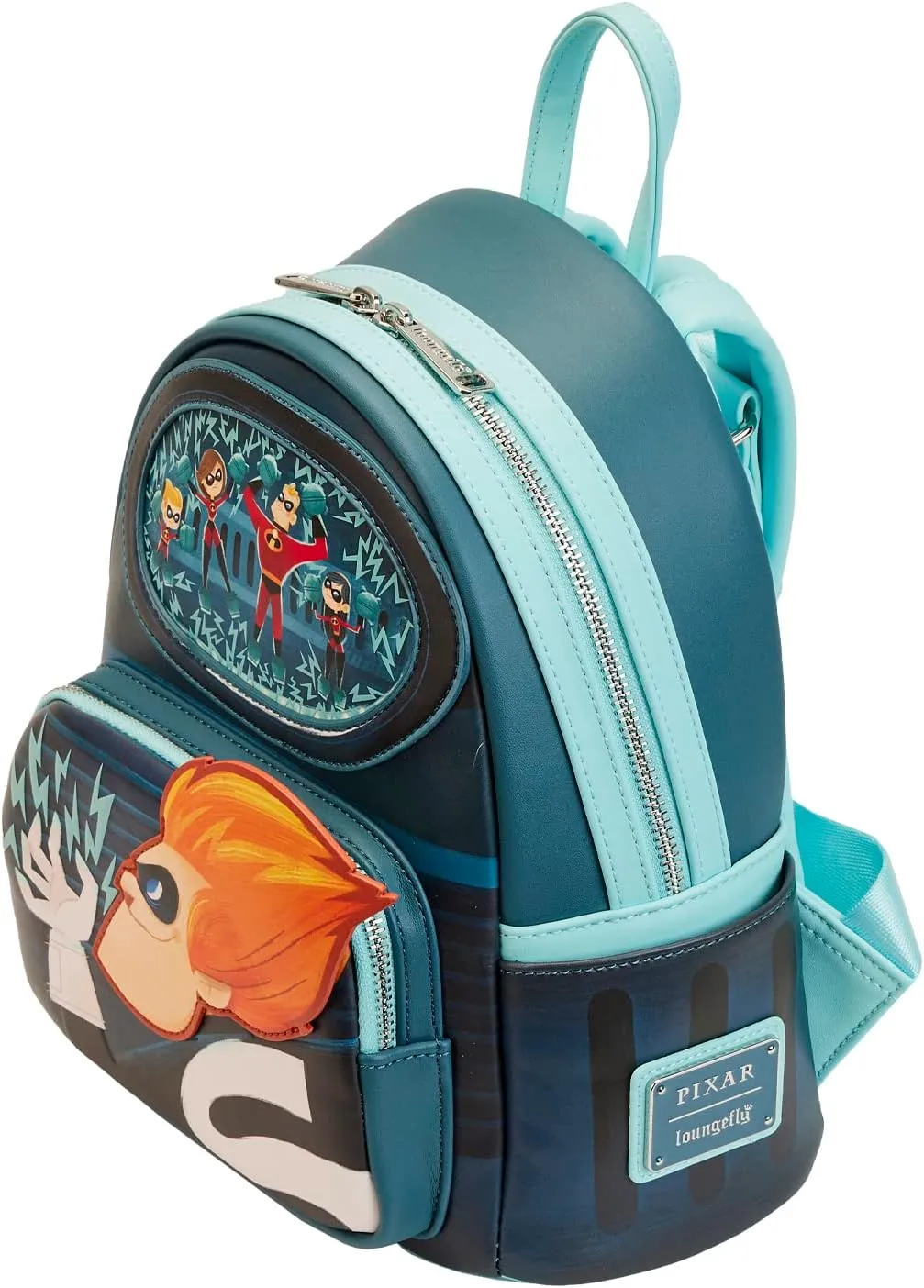 Loungefly Disney Pixar Moments Incredibles Syndrome Mini Backpack