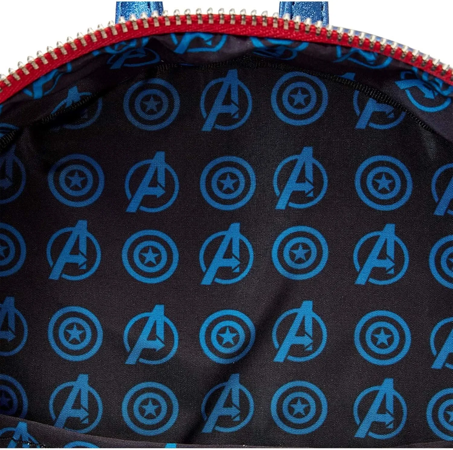 Loungefly Marvel Shine Captain America Mini Backpack Standard