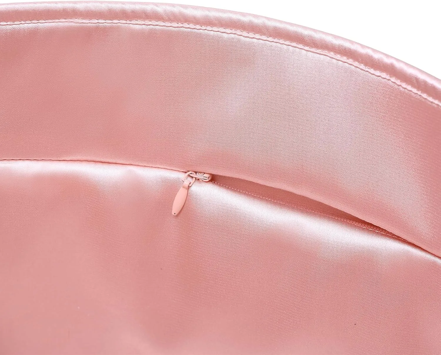 Luxury Silk Purse Organizer for NEVERFULL PM Silky Smooth Handbag Insert with Hidden Zipper, Lightweight and Supportive Tote Shaper for Elegant Storage(Pink)