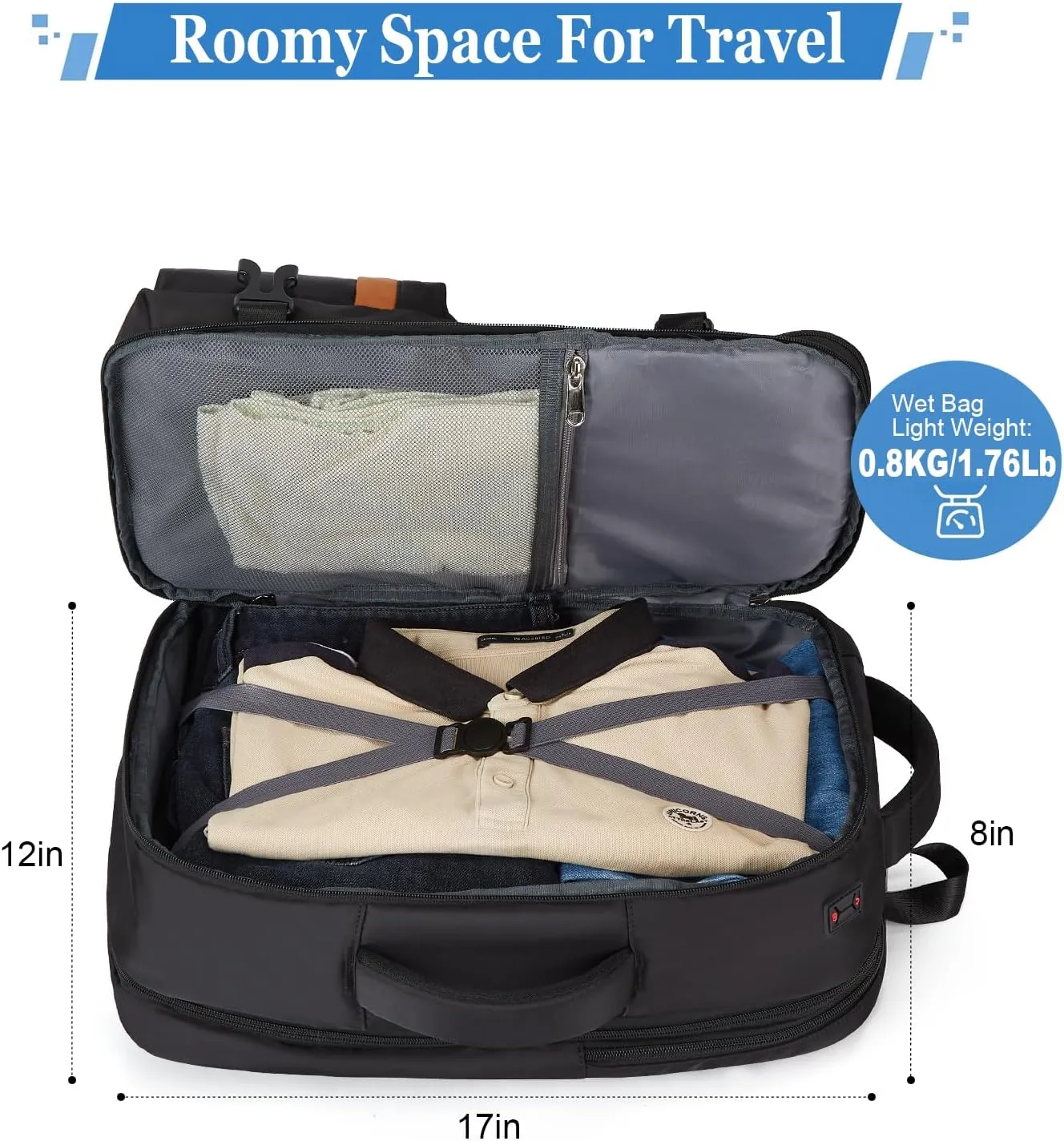 Makes Extra Large Travel Backpack For Women Men,Carry On Backpack,Hiking Backpack Waterproof Outdoor Sports Rucksack Casual Daypack Travel Essentials