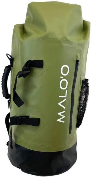 Malo'o 45L Waterproof Heavy Duty Backpack Dry Bags for Kayaking, Camping, Fishing, Hiking Daypack - Beach Accessories, Boat accessories, and Travel Gear - Fishing Rod Case Straps