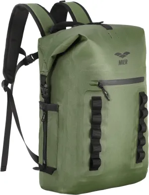 MIER Dry Bag Waterproof Backpack 30L Dry Sack Heavy Duty Roll-Top Closure for Kayaking, Beach, Boating, Swimming, Surfing